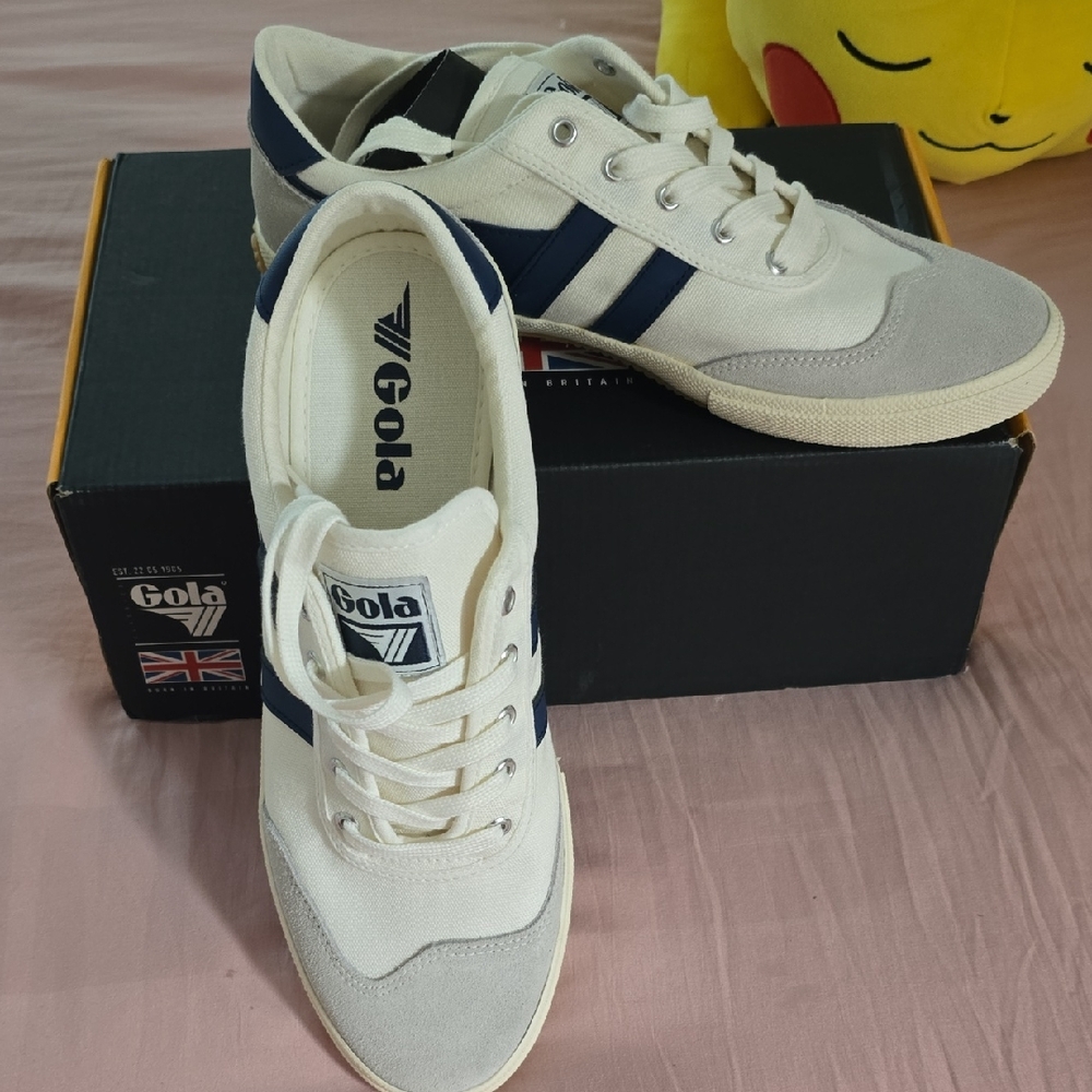Gola Men's Badminton Off White /Baltic
